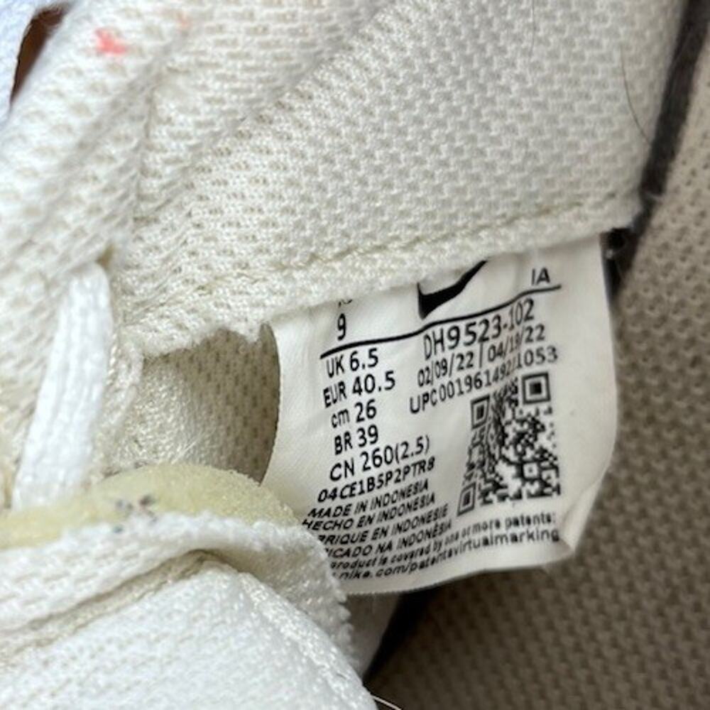Nike Waffle Debut Women’s Size 6 Beige Black Retro Sneakers DH9523-201 Shoes - Picture 7 of 8